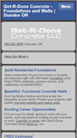 Mobile Screenshot of getrdoneconcrete.com